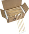 Gun Cleaning Swabs, Double Tips, 6 Inch Bamboo Sticks for Pistol, Rifle, Handgun Cleaning & Maintenance