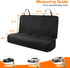 PETICON Waterproof Scratchproof Pet Bench Seat Covers for Cars, SUVs, Nonslip Durable Back Seat Cover for Dogs