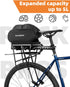 ROCKBROS Foldable Bike Bag for Rear Rack, Durable, Expandable, Versatile, 5L Capacity