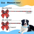 Segarty Dog Neck Bows, 30PCS Adjustable Pet Bowties Collar for Medium Large Dogs, Grooming Accessories for Christmas