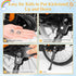 SEISSO Premium Steel Bicycle Kickstand for 20 Inch Kids Bike, Rear Side Support for 20" Wheel