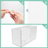 2 PCS Aquarium Fish Tank Divider, Clear Cuttable Plastic Grid Plate with Bracket for Betta Fish Tank