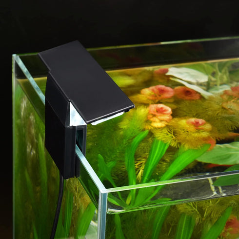 WEAVERBIRD Aquarium Light, 6W LED Clip Lamp for 8-15 Inch Fish Tanks