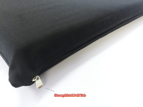 Luxurious Comfort Pet Dog Bed External Cover, Cover Only, for Small and Large Dogs, Black, 47"x29"