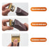 #4FC Clipper Blade for Dog Grooming, Compatible with Andis and Wahl/Oster Clippers, Detachable Carbon Steel