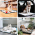 TIMOHCR 27" 27" 6 Pee Pad Tray Holder for Dog,Silicone Dog Puppy Pad Holder, x No Spill Raised Lip High Edge,Portable