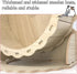 Hamiledyi Wooden Hamster Wheel, Silent Running Exercise Wheel for Small Pets, Gerbil, Mice, Guinea Pigs, Dwarf Syrian