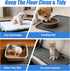 Risirica Holder,25"x35" 4 Pee Pad Holder for Dogs,Silicone Dog Puppy Pad Non-Slip Silicone Puppy Pad Holder with Tower