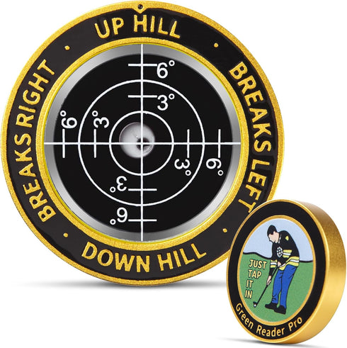 High Precision Golf Green Reader Funny Ball Marker Golf Putt Training Aid