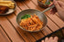 Ultralight Titanium Bowl Pan Plate Dish with Carry Bag - Boundless Voyage Cookware for Outdoor Camping (Ti15165B, 800ml
