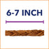 Pet Factory CareChewz Collagen 6-7" Skinny Braided Sticks, Chicken Flavor, 5 Count/1 Pack