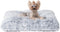 EHEYCIGA Fluffy Dog Crate Pad, Plush Faux Fur Anti-Anxiety Small Dog Bed, Washable Soft Warm Mat with Non-Slip Bottom