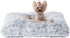 EHEYCIGA Fluffy Dog Crate Pad, Plush Faux Fur Anti-Anxiety Small Dog Bed, Washable Soft Warm Mat with Non-Slip Bottom