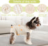 Etdane Dog Diapers, Sanitary Panties for Male and Female Dogs, Yellow/X-Small