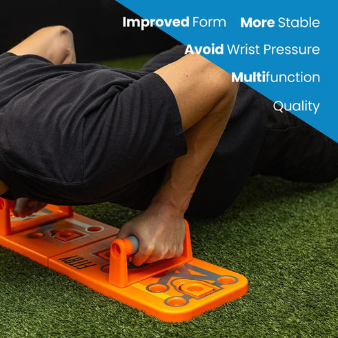 Push Up Board for Men and Women, Multifunctional Foldable Workout Equipment for Home Exercise and Fitness