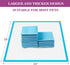 IMMCUTE 28"x34", (XLarge:28"*34"-40 Dog Pee Pads Extra Large X-Large Training Puppy Pee Pads Super Absorbent