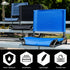 17" Cascade Mountain Tech Stadium Seat - Lightweight, Portable Folding Chair for Bleachers and Benches - Navy