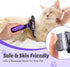 MIU COLOR Long Hair Pet Grooming Brush, Deshedding Tool for Medium and Large Dogs & Cats, Reduces Shedding by 95%