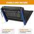 APEXUP Stadium Seats with Back Support, Portable Bleacher Seat with Large Pocket and Cup Holder, Wide Stadium Chair