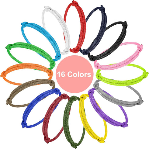 16pcs Puppy ID Collars, Adjustable Whelping Collars, Identification Bands for Dog Kitten Newborn Pets, Multi-Coloured
