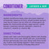16 oz. Buddy Rinse Conditioner for Dog Grooming Dog, Lavender & Mint, Bottle