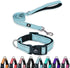 FURRYFECTION Reflective Dog Collar and Leash Set with Quick Release Buckle, Padded Neoprene Adjustable Nylon Collar for