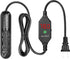 YukiHalu Mini Fish Tank Heater 25/50/100/150W with Protective Cover, Digital Display, Adjustable Temperature for 5-30
