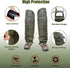 Tactical Leg Gaiters - Full Length Zip Waterproof Breathable High Gaiters for Hunting, Hiking, Walking