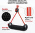 GD Fly Grip Pull Up Handles for Neutral Grip & LAT Pull Down Attachments, Perfect Grips for T-bar Row, Gym Equipment