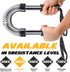 Power Twister Bar, Upper Body Exercise Equipment for Chest, Shoulder, Forearm, Bicep Strengthening