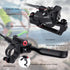 TOBWOLF 1 Pair MTB Disc Brake Set, Mechanical/Hydraulic Disc Brake Kit with 160mm Rotor for Bicycle