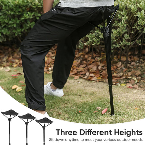 1pc Toddmomy Folding Chair Collapsible Chair Portable Collapsible Stool Portable Stool Folding Camping Foldable Fishing