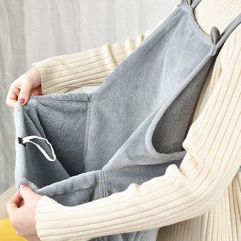 Pet Carrier Apron with Sleeping Pocket, Portable Hands-Free Shoulder Front Cat Sling Carrier Bag for Small Dog