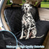 ZQ Bench Car Seat Cover for Dogs, Waterproof Rear Seat Protector Stays Securely in Place for Pets, Dog Backseat Cover