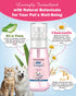 Dog Perfume & Pet Cologne - Long Lasting Baby Powder Scent | Alcohol-Free & Safe if Licked | Water-Based Deodorizer