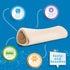 Jack&Pup Filled Dog Bones for Aggressive Chewers, 5 to 6" Chew Treats - Bacon and Cheese Flavor - All Natural