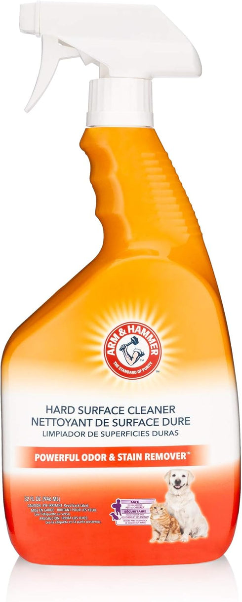 Arm & Hammer PET Fresh Stain Remover for Hard Surfaces, Removes Odor