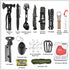 Gifts for Men Dad Husband - 21 in 1 Survival Gear and Equipment Kit, Tactical Tool