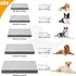 KSIIA Orthopedic Dog Bed, Waterproof, 41 x 27 Inch, Gray, Deluxe Plush, Removable Cover, Orthopedic Foam, Up to 80lbs.
