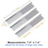 Dog Combs Cat Combs 3 Pack, Stainless Steel Grooming Combs for Dogs and Cats, Wide Tooth, Dense Tooth & Flea Comb