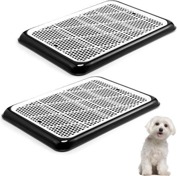 Mifoci 2 Pcs Dog Pee Pad Holder Potty Tray Portable Dog Litter