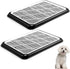 Mifoci 2 Pcs Dog Pee Pad Holder Potty Tray Portable Dog Litter