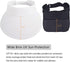 Womens Sun Hat - 2 in 1 Zip-Off Sun Protection Visor Beach Hat for Women, Packable Golf Hat