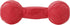 Nerf Dog 7in Bash Squeak Barbell Dog Toy - Red