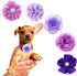 PET SHOW 12pcs Dog Collar Bows and Flowers for Girls Puppies Cats, Embellishment Decor for Small Medium Dogs