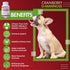 Cranberry D-Mannose for Dogs and Cats, 60 Count Tablets for Urinary Tract Infection Support and Kidney Health