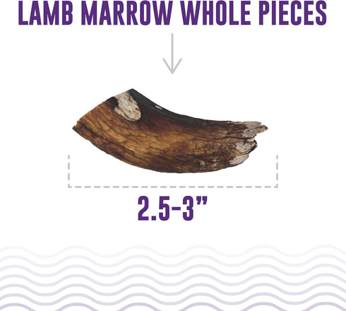 Icelandic+ Lamb Marrow Whole Pieces Dog Chew, 4.0-oz Bag
