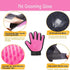 BYETOO Pet Dog Cat Grooming Glove with 261 Tips, Gentle Deshedding Brush Mitt for Long/Short Fur
