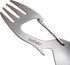 Kershaw Ration Multi Tool Spork, Stainless Steel Spoon, Fork, Carabiner, Bottle Opener, Regular and XL Sizes