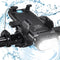 USB Rechargeable Bike Phone Mount, LED Bike Headlight with Power Bank, 3 Modes, Easy to Install, Rainproof Cycling Lamp.